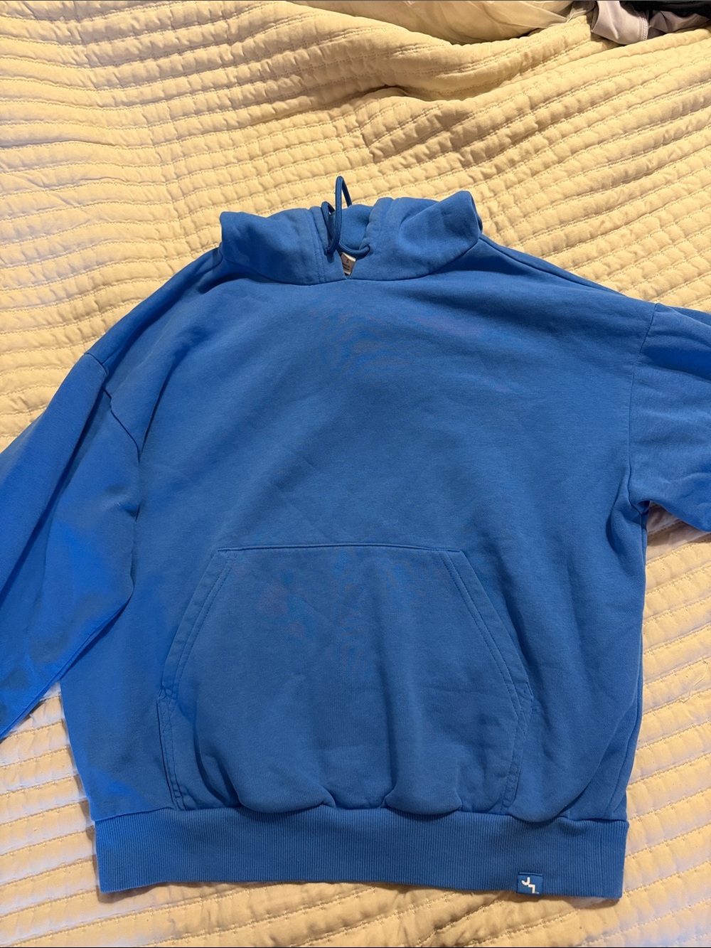 Blue women’s Pullover Hoodie Sweatshirt